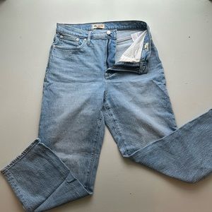Madewell - Perfect vintage straight jean size 29